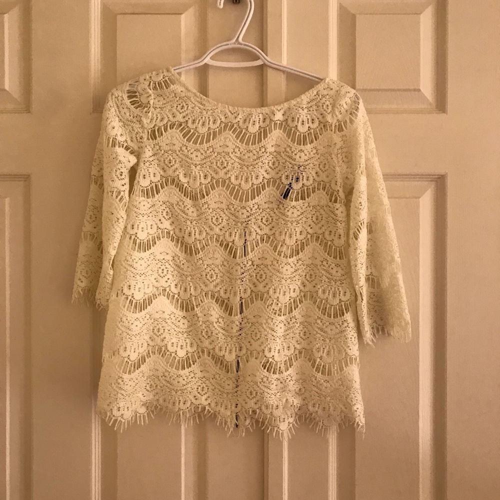 💮ZARA LACE BLOUSE💮